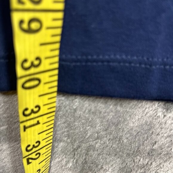 Calvin Klein Polo Shirt Mens X-Large Blue Soft Cotton Casual Short Sleeve - Picture 6 of 10